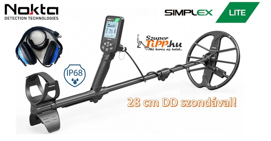 Nokta Simplex Lite fémkereső fémdetektor
