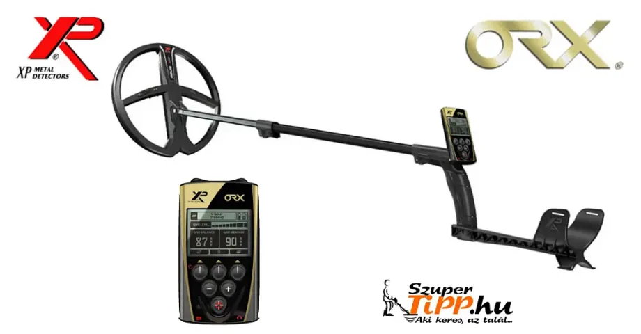 XP ORX fémkereső 28x34 DD szonda + tavvezerlo